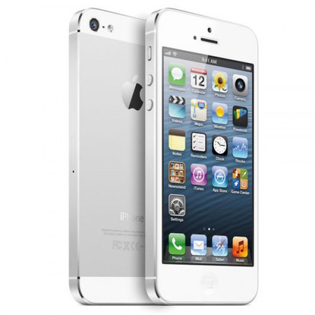 Apple iPhone 5 64Gb white - Луга