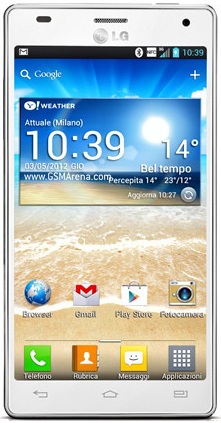 Смартфон LG Optimus 4X HD P880 White - Луга