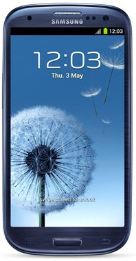 Смартфон Samsung Galaxy S3 GT-I9300 16Gb Pebble blue - Луга